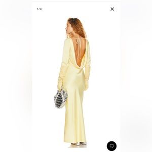 Helsa Angelica Backless Maxi Dress, Size small, fits a bit roomy